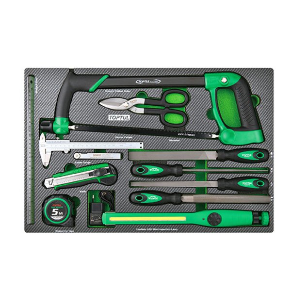 Toptul 12pc Combination Tool Set (Modular Insert Tray System)