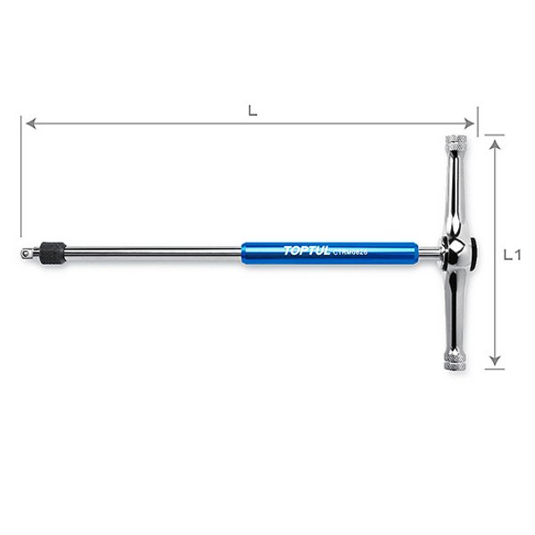 Toptul 3/8in T-Handle Ratchet Wrench