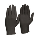 Pro Choice Safety Disposable Nitrile Powder Free Heavy Duty Black Gloves 2XL