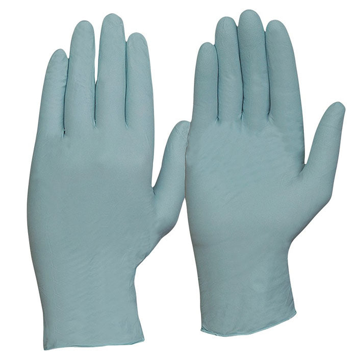 Pro Choice Safety Disposable Blue Nitrile Powder Free Gloves Medium