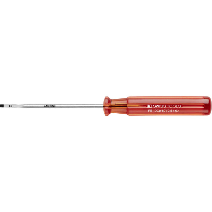 PB Swiss 100 Classic Slotted Screwdrivers