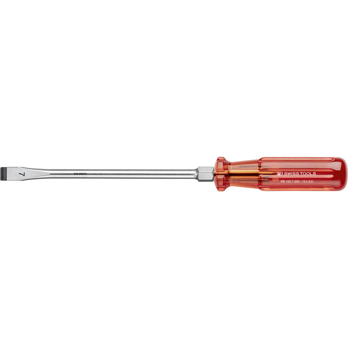 PB Swiss 102 Classic Slotted Screwdrivers with Hexagon Wrench Section