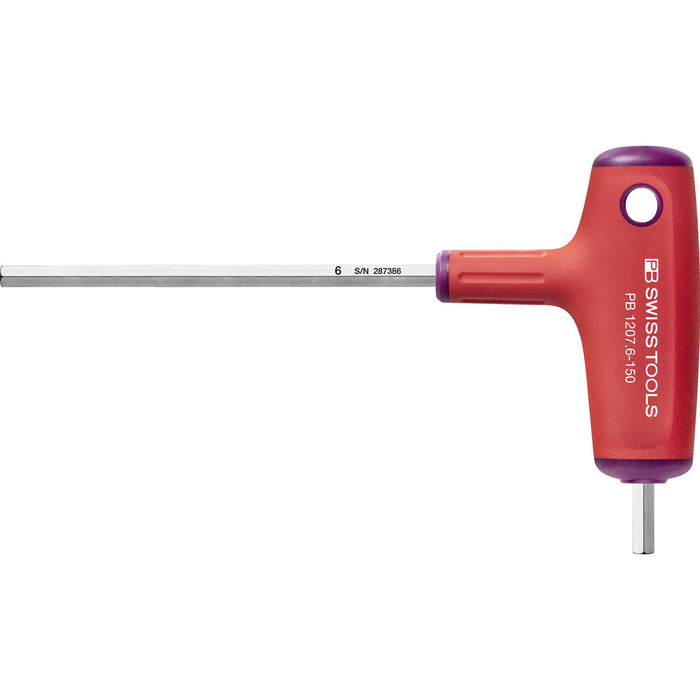 PB Swiss 1207 Cross Handle Hex Screwdrivers with Side Drive