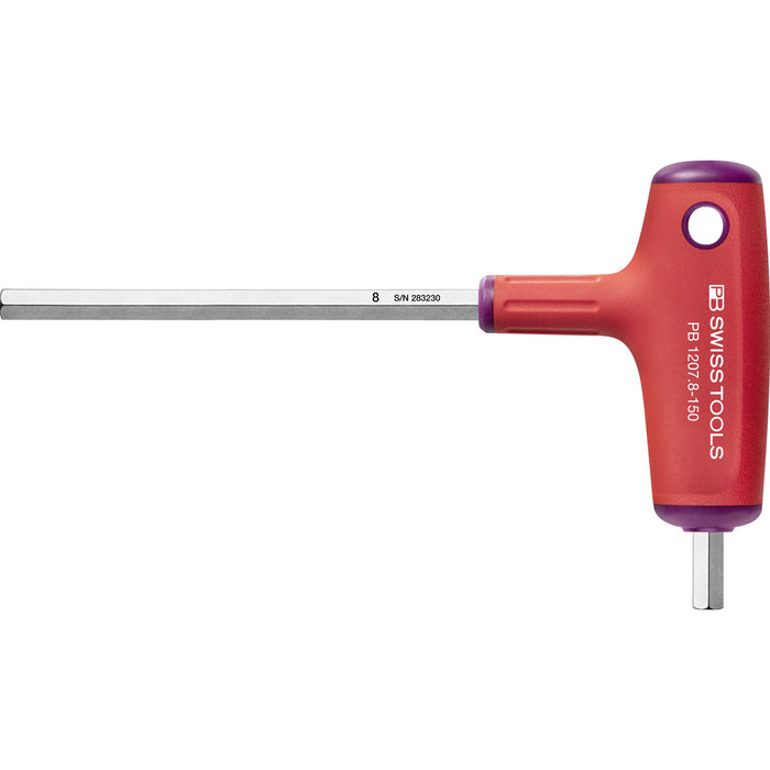 PB Swiss 1207 Cross Handle Hex Screwdrivers with Side Drive