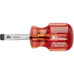 PB Swiss 135 Classic Stubby Slotted Screwdrivers