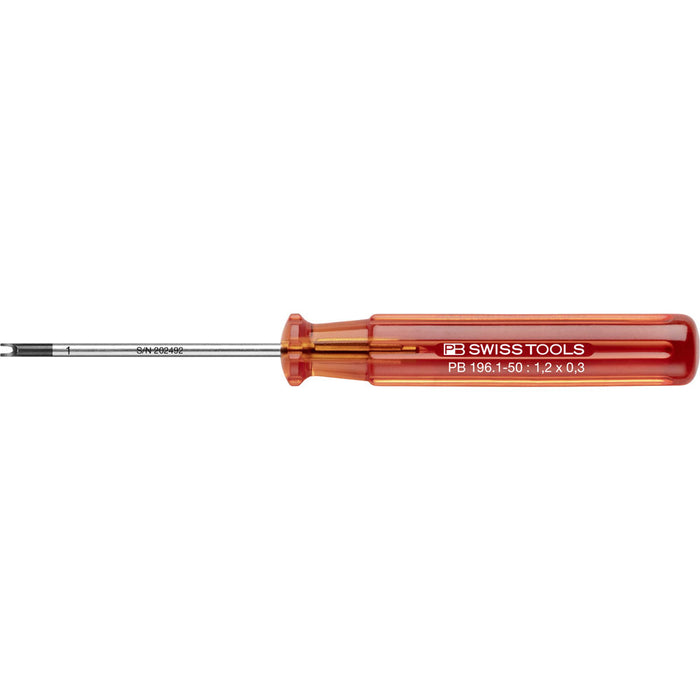 PB Swiss 196 Classic Screwdrivers For Slotted Nuts