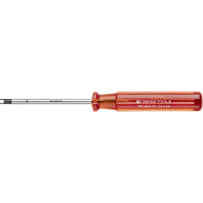 PB Swiss 196 Classic Screwdrivers For Slotted Nuts