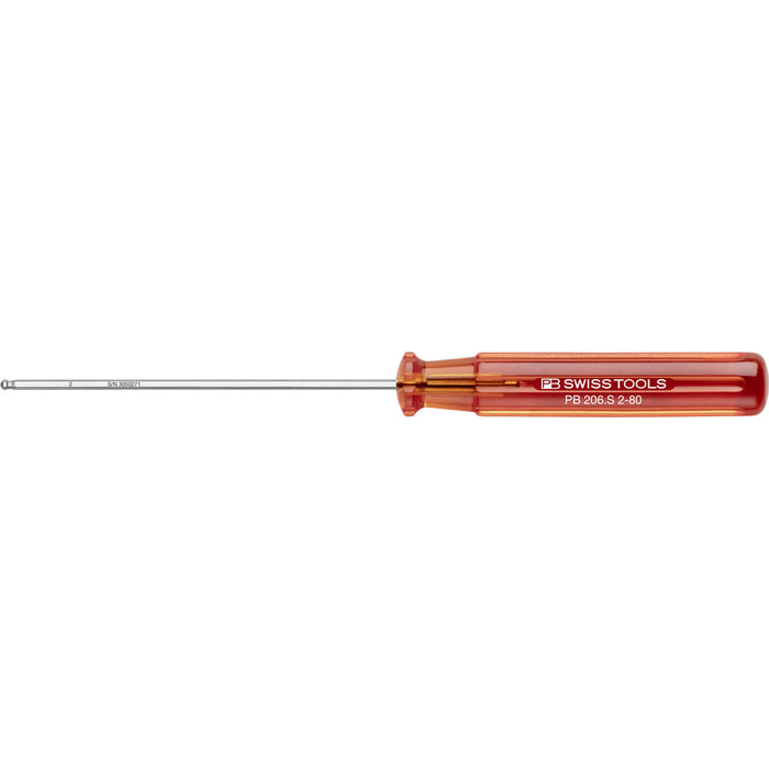 PB Swiss 206 S Classic Hex Ball End Screwdrivers