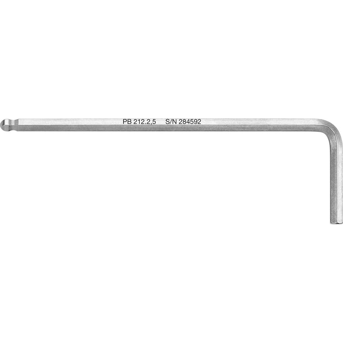 PB Swiss 212 Key L-Wrench with Ball Point (Various Sizes)