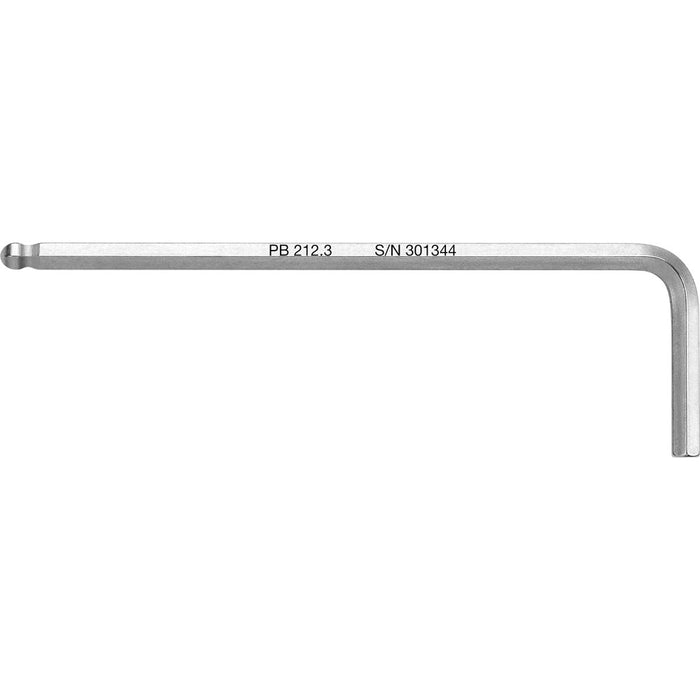 PB Swiss 212 Key L-Wrench with Ball Point (Various Sizes)