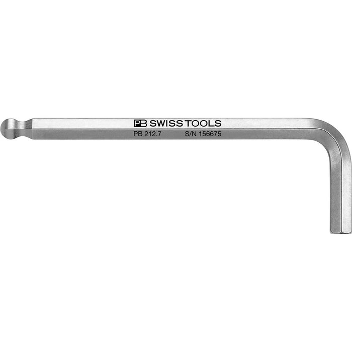 PB Swiss 212 Key L-Wrench with Ball Point (Various Sizes)