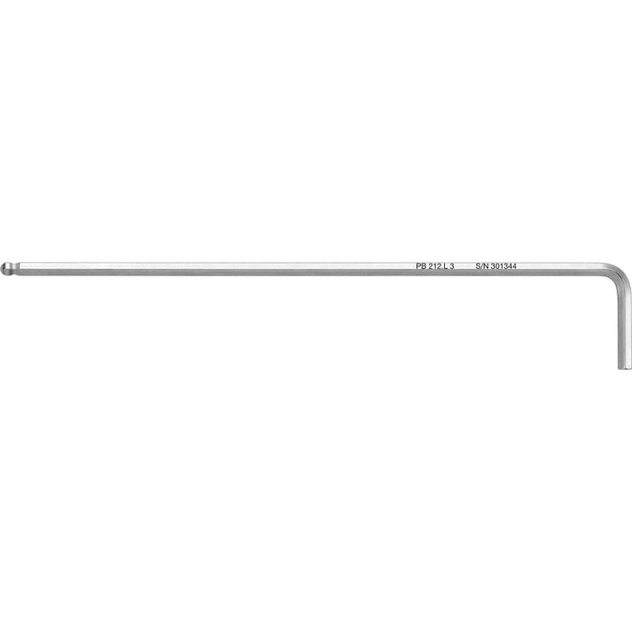 PB Swiss 212 L Key L-Wrench Long with Ball Point (Various Sizes)