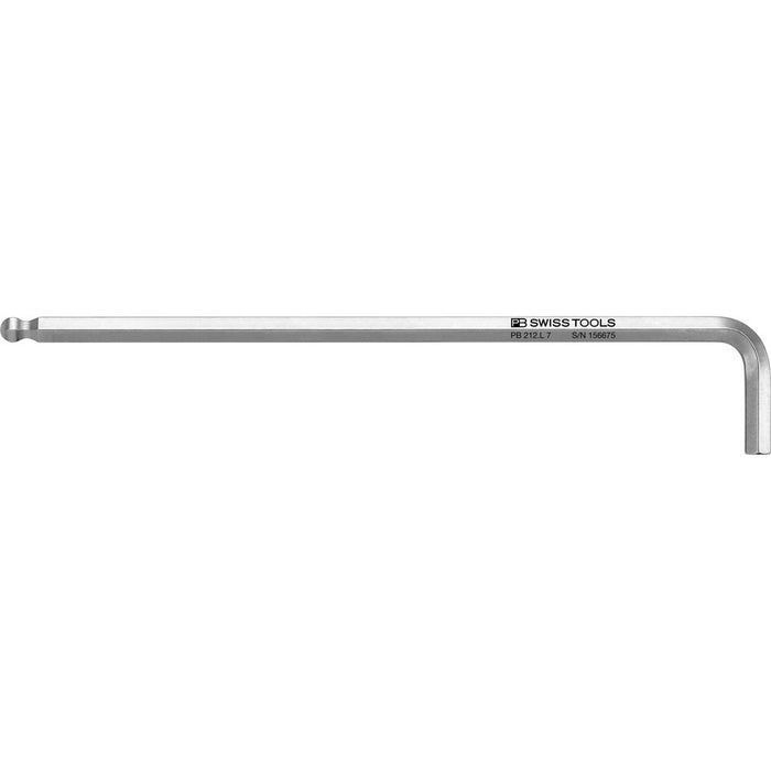 PB Swiss 212 L Key L-Wrench Long with Ball Point (Various Sizes)
