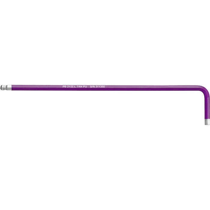 PB Swiss Rainbow 212Z L RB Long Hex Ball End Key L-Wrenches
