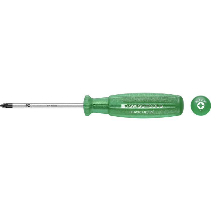 PB Swiss 6192 Pozidriv Multicraft Screwdrivers (Various Sizes)