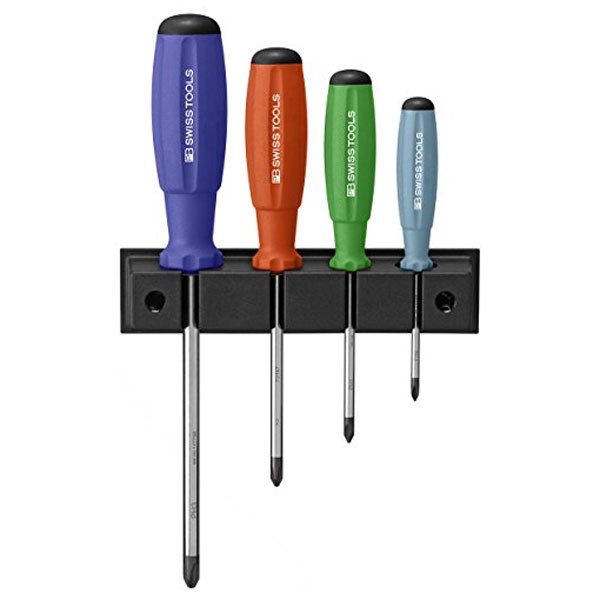 PB Swiss 4pc Coloured Screwdriver Set 