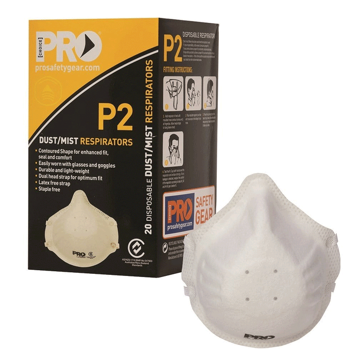 Pro Choice Safety Dust Masks P2