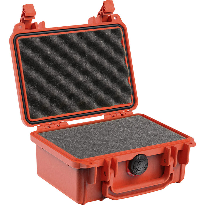 Pelican # 1120 Protector Case - Orange - With Foam (214 x 172 x 98mm)