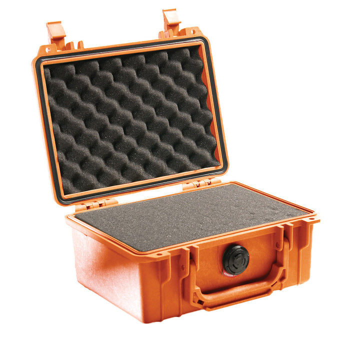 Pelican # 1150 Protector Case - Orange - With Foam (240 x 198 x 109mm)