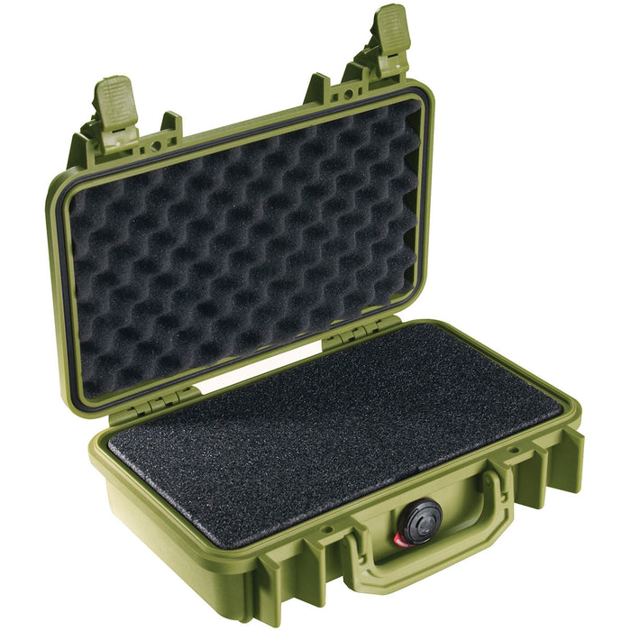 Pelican # 1170 Case - Olive Drab Green - With Foam (296 x 212 x 96mm)