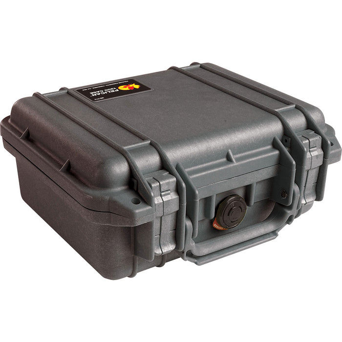 Pelican # 1200 Protector Case - Black - With Foam (271 x 248 x 123mm)