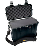 Pelican # 1430 Top Loader Case - Black - With Foam (417 x 221 x 334mm)