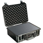 Pelican # 1520 Protector Case - Black - With Foam (502 x 401 x 188mm)