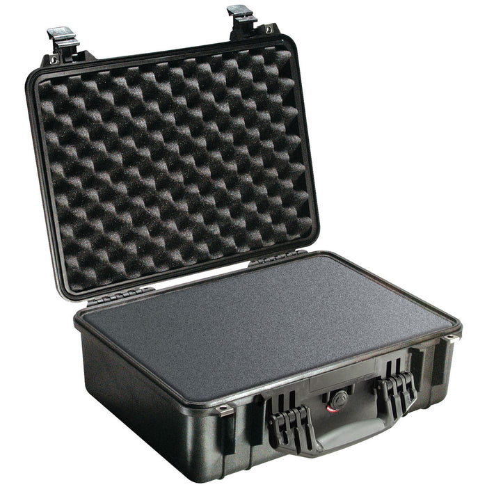 Pelican # 1520 Protector Case - Black - With Foam (502 x 401 x 188mm)