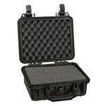 Pelican 1500B Case - Black - With Foam (47 x 35.7 x 17.6 cm)