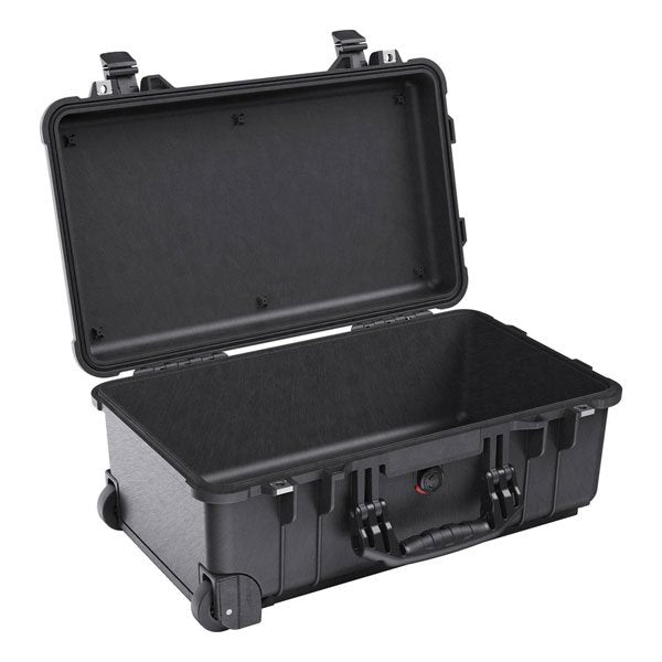 Pelican 1510BNF Wheeled Case - Black - No Foam (55.9 x 35.1 x 22.9 cm)