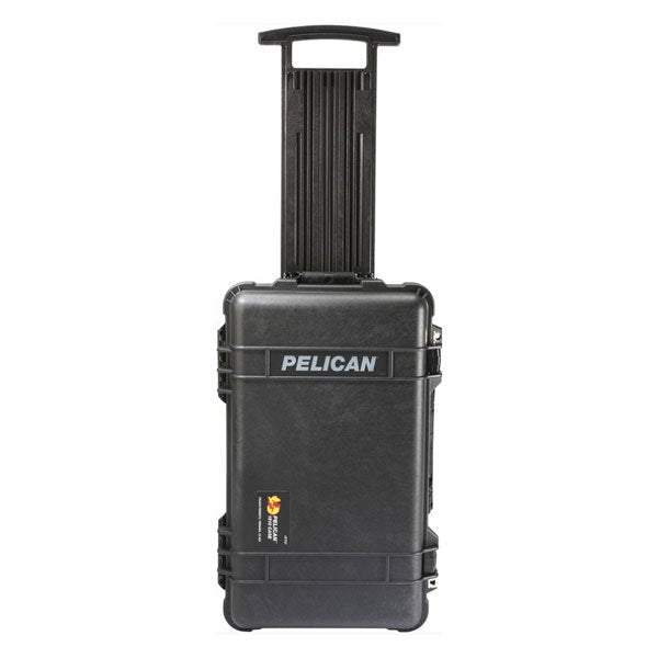 Pelican 1510B Wheeled Case - Black - With Foam (55.9 x 35.1 x 22.9 cm)