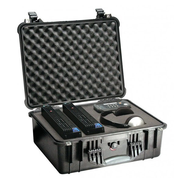Pelican 1550B Case - Black - With Foam (52.5 x 43.7 x 21.3 cm)