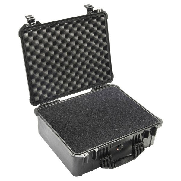 Pelican 1550B Case - Black - With Foam (52.5 x 43.7 x 21.3 cm)