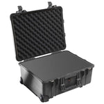 Pelican 1560B Wheeled Case - Black - With Foam (56.1 x 45.5 x 26.5 cm)