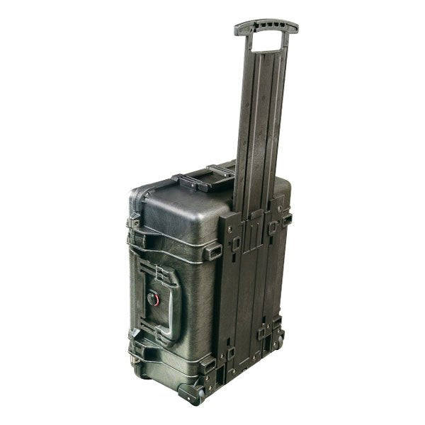 Pelican 1560BNF Wheeled Case - Black - No Foam ( (56.1 x 45.5 x 26.5 cm)