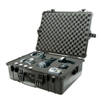 Pelican 1600B Case - Black - With Foam (62 x 49.2 x 22.3 cm)