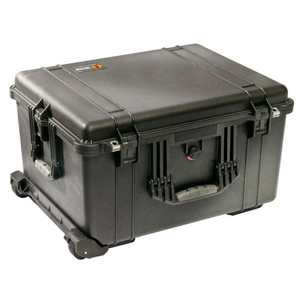 Pelican 1620B Wheeled Case - Black - With Foam (62.9 x 49.7 x 35.3 cm)