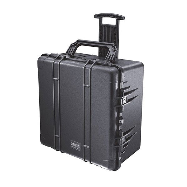 Pelican 1640B Wheeled Case - Black - With Foam (69.1 x 69.9 x 41.4 cm)