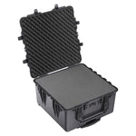 Pelican 1640B Wheeled Case - Black - With Foam (69.1 x 69.9 x 41.4 cm)