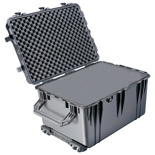 Pelican 1660B Wheeled Caes - Black - With Foam (80.2 x 58.4 x 49.5 cm)