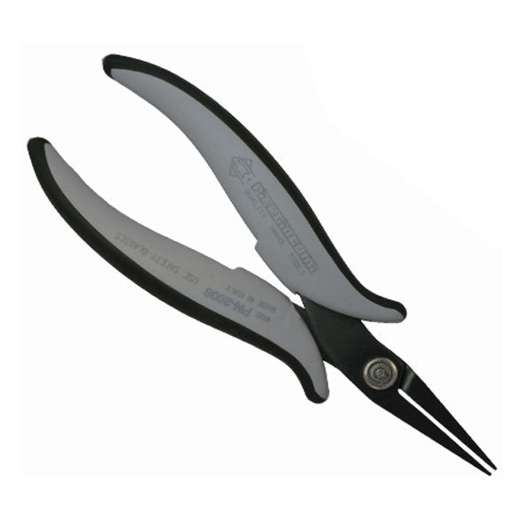 Piergiacomi ESD Long Flat & Smooth Nose Pliers PN2008D