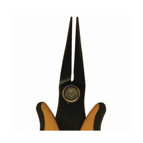 Piergiacomi Long Flat Smooth Nose Pliers, Rounded Externally PN2018
