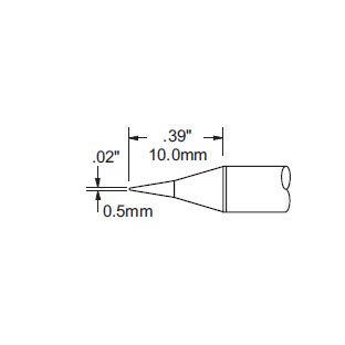Metcal Tip Conical Sharp 0.4mm (0.016 In)