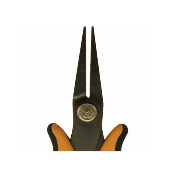 Piergiacomi Pointed Long Nose Pliers, Serrated PN2005