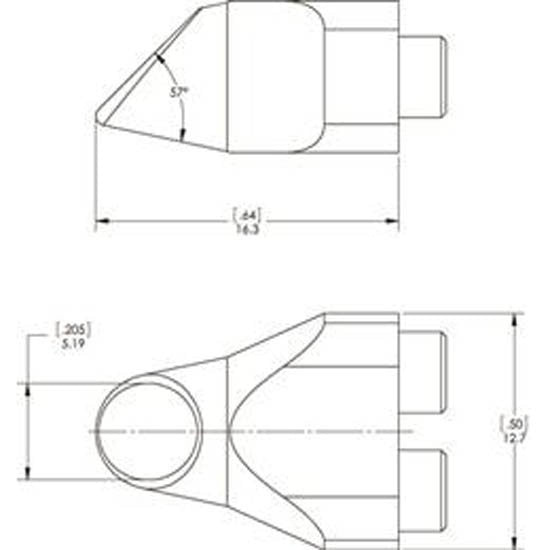 Metcal Cartridge Dual Hoof Drag 7.5mm