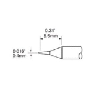 Metcal Cartridge Conical 0.4Mm (0.016 In)