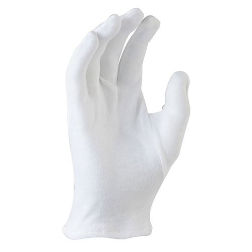 Hemmed Cotton Interlock Gloves