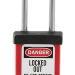 Master Lock S31 Global Thermoplastic Safety Padlock, Red