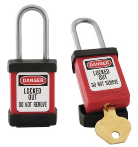 Master Lock S31 Global Thermoplastic Safety Padlock, Red For Sale ...