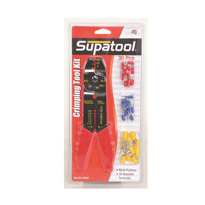 Supatool Crimping Tool Kit 30 Piece